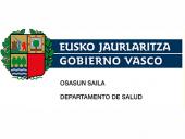 Logo Gobierno Vasco. Departamento de Salud